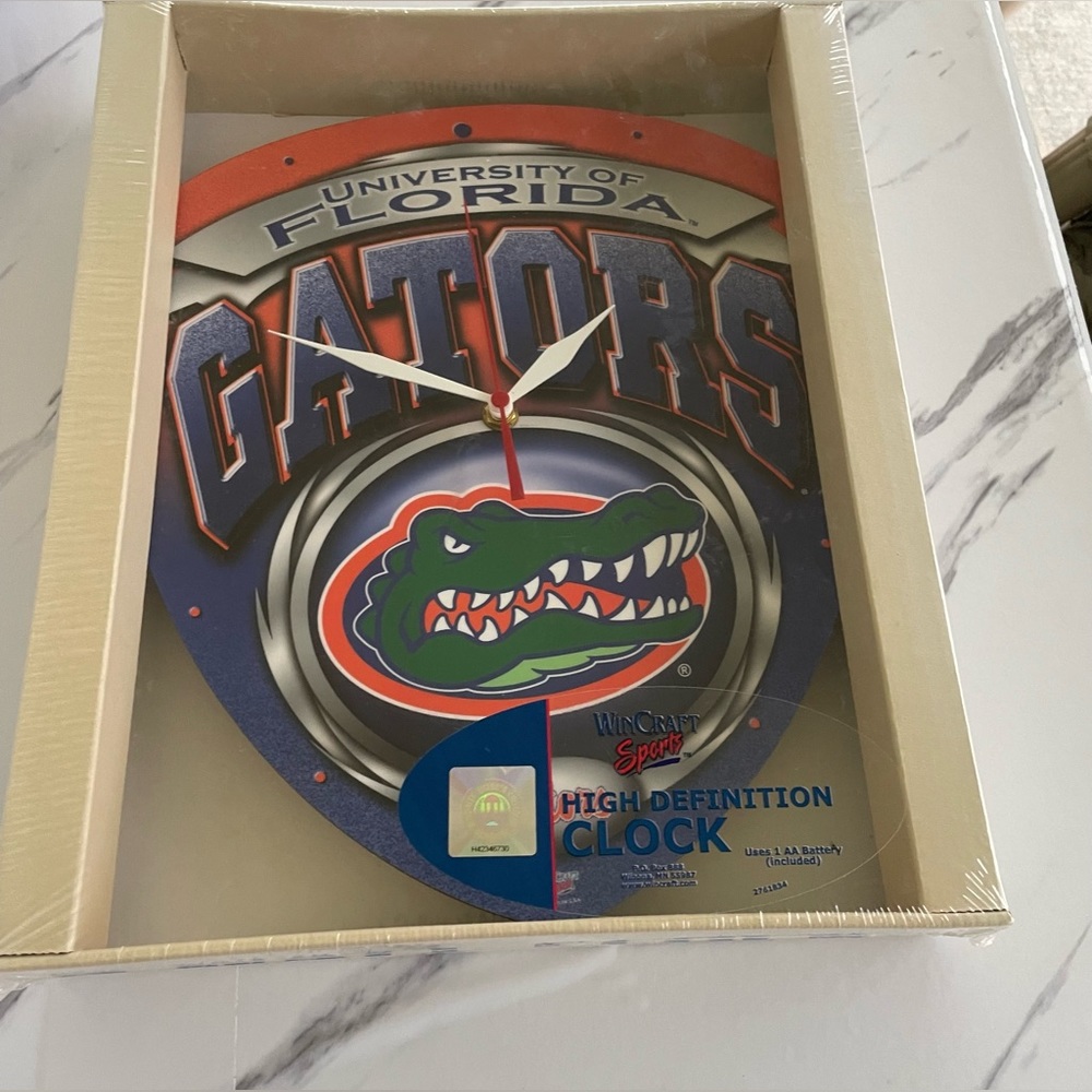 WinCraft Sports University of Florida Gators High Definition Wall Clock